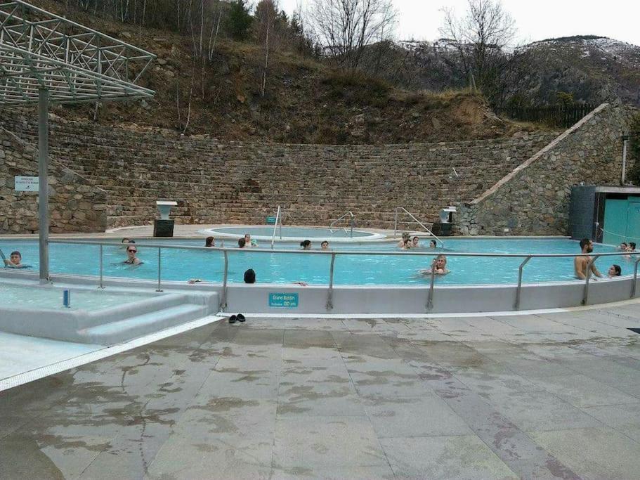Paisible Maison Dans Les Pyrenees Fontpédrouse エクステリア 写真