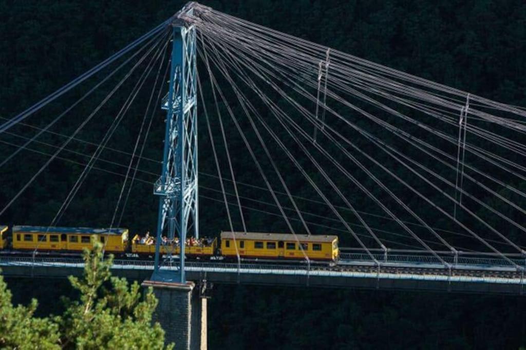 Paisible Maison Dans Les Pyrenees Fontpédrouse エクステリア 写真